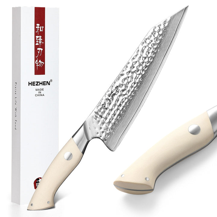 Hezhen B38H Elegant koksmes naast de doos