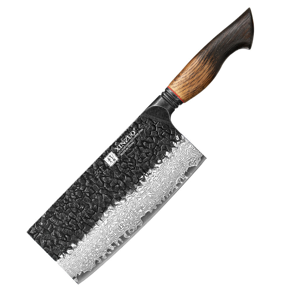 XinZuo X06 Mo Chinese cleaver volledig zichtbaar