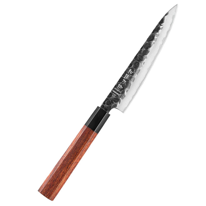 Hezhen PM8S Retro groentemes met houten handvat