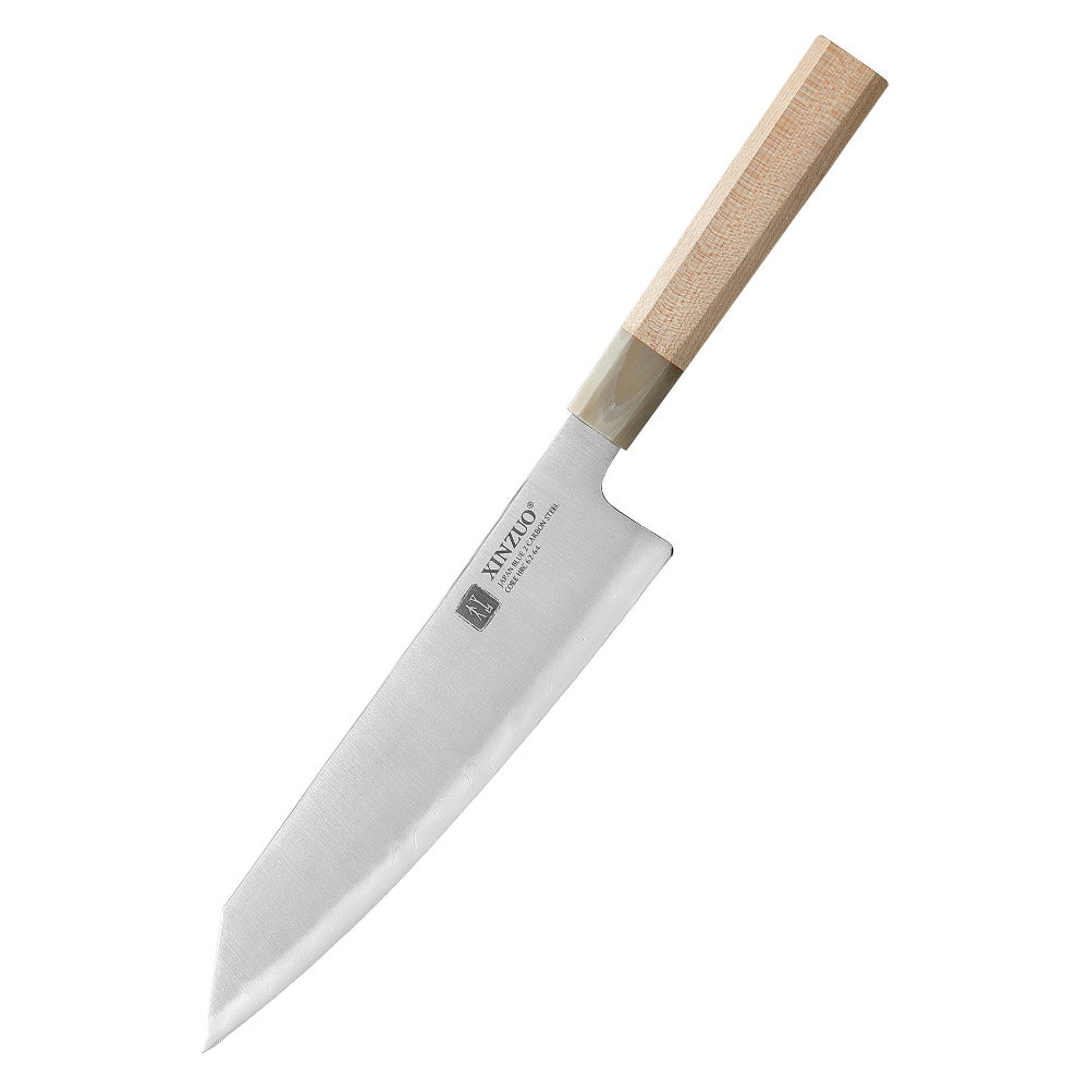 XinZuo PM8M Zhen koksmes met houten handvat