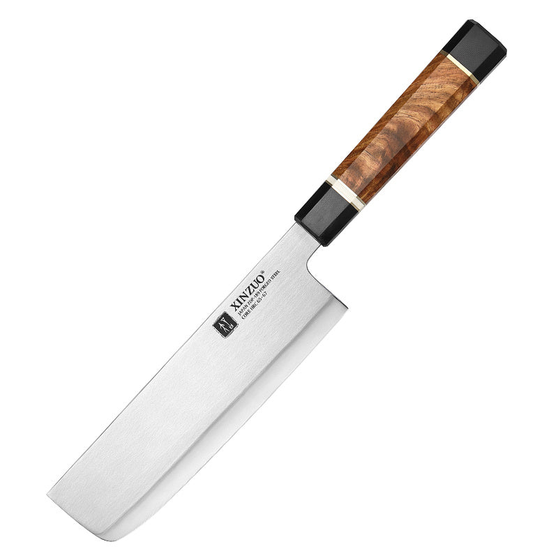 XinZuo F5 Zhen nakiri mes met houten handvat