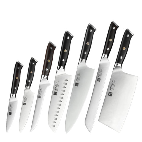 XinZuo B13S Yu RVS messenset 7-delig