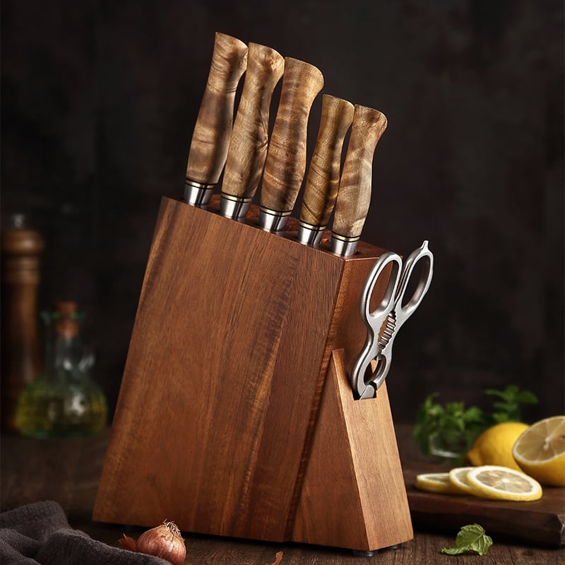 Hezhen B30 Master messenblok met houten handvatten en schaar