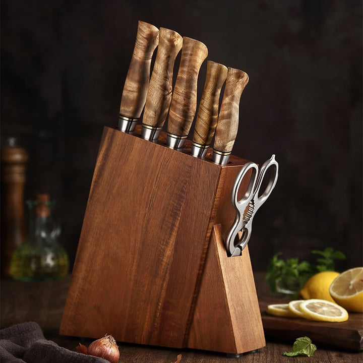 Hezhen B30 Master messenblok met houten handvatten en schaar