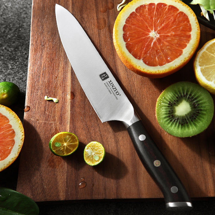 XinZuo B13S Yu groentemes op plank met fruit eromheen