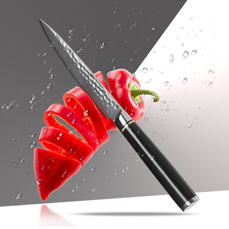 Hezhen B1Z Classic groentemes naast gesneden paprika