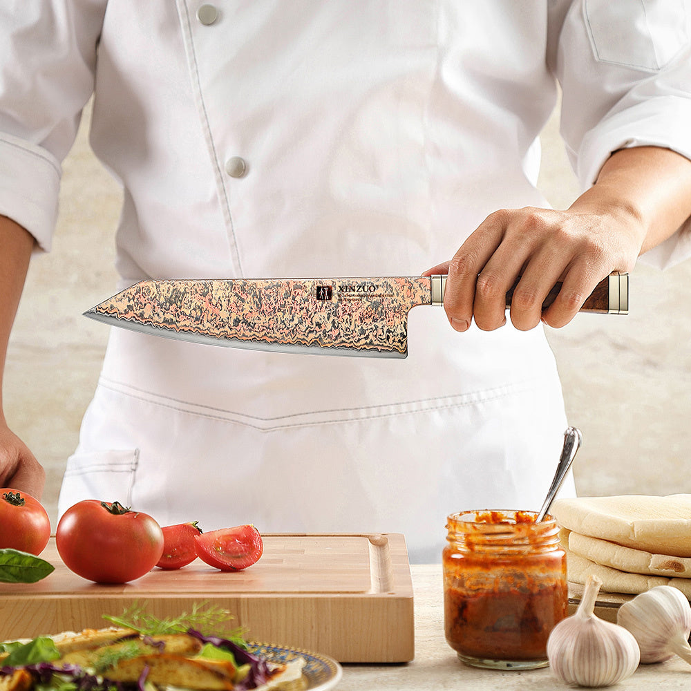 XinZuo X08C Ji koksmes vastgehouden in keuken met tomaten