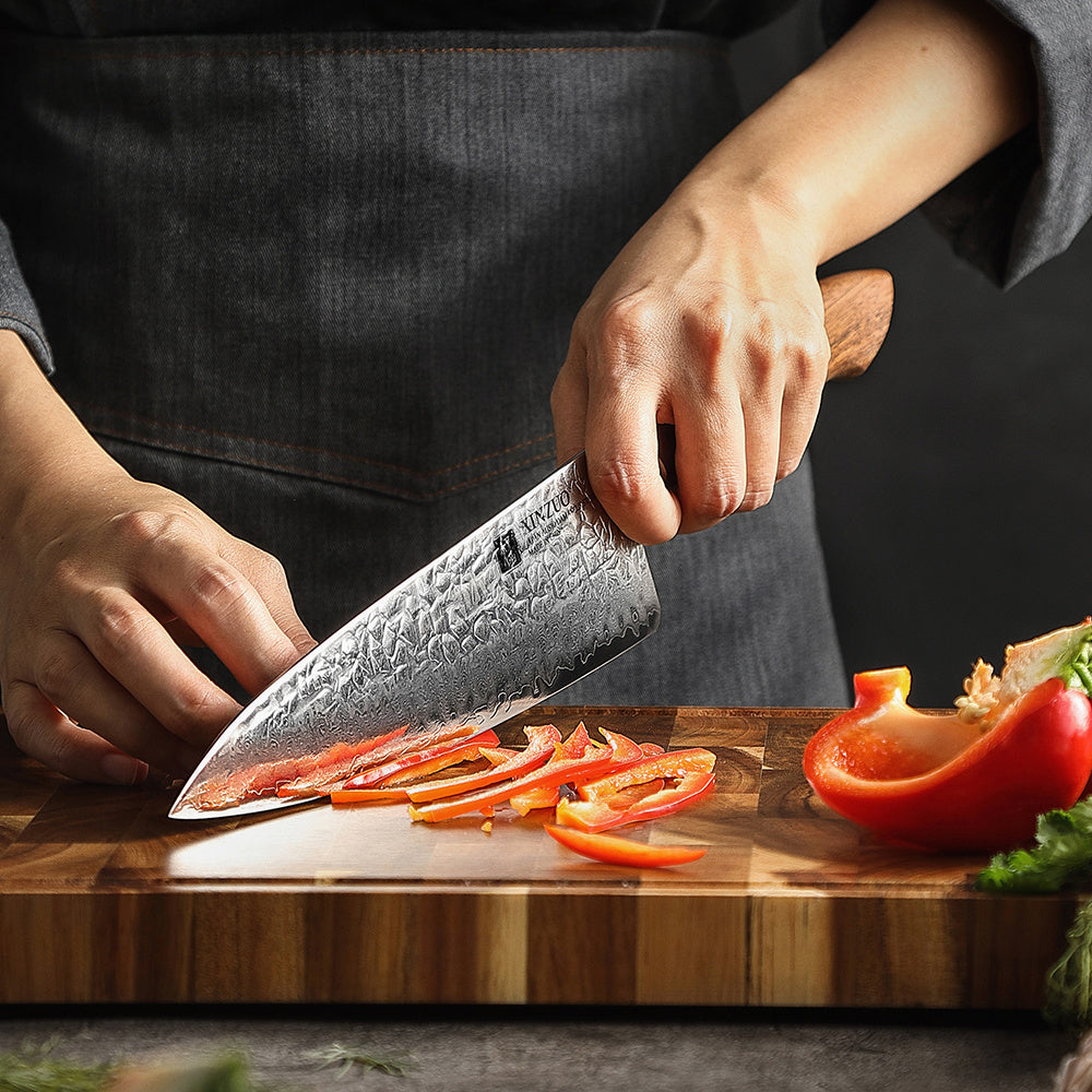 XinZuo B46W Jiang koksmes snijdt rode paprika
