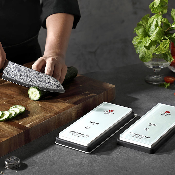 Slijpsteen 3000/10000 luxe set – 20×8 cm