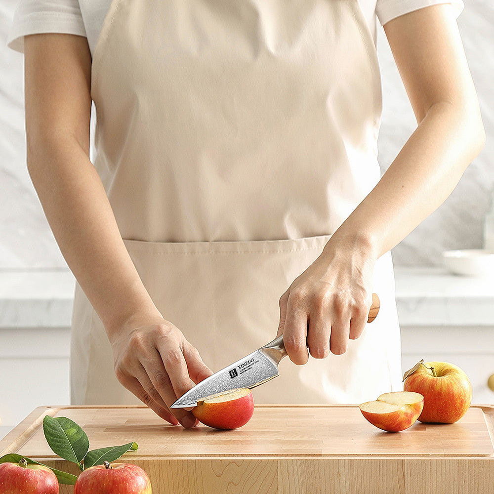 XinZuo X02O Pin schilmes snijdt appel in keuken