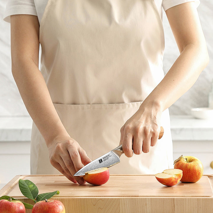 XinZuo X02O Pin schilmes snijdt appel in keuken