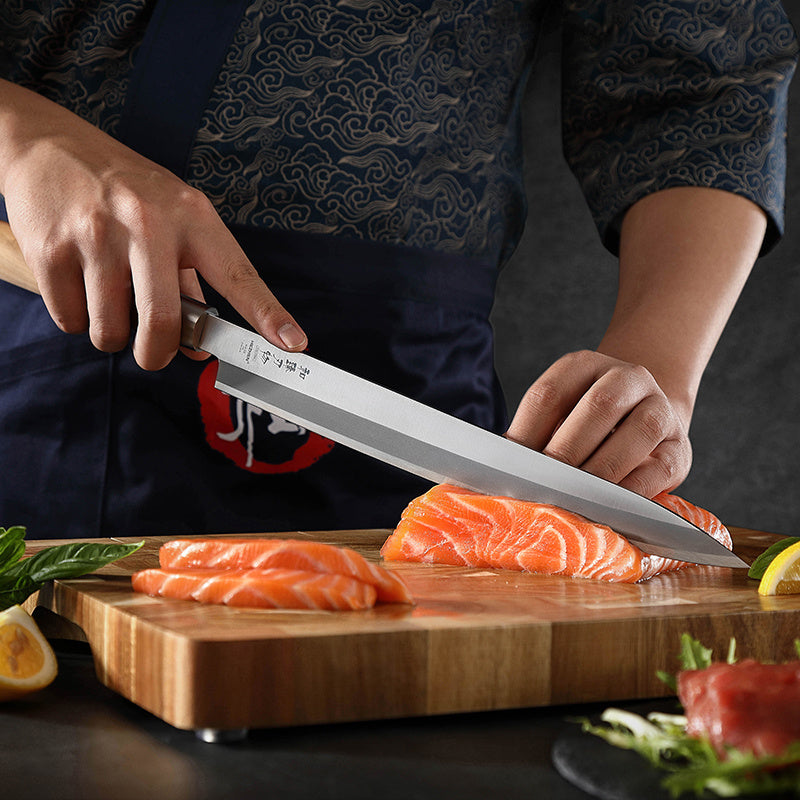 Hezhen SO He sashimi mes snijdt zalm voor sashimi