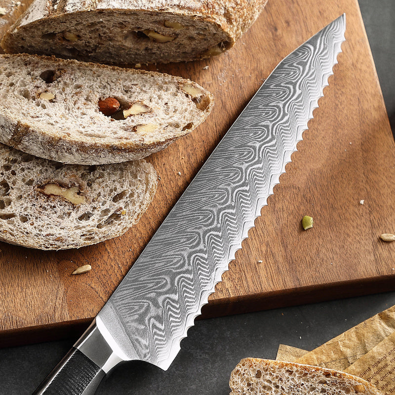 XinZuo B32 Feng broodmes van bovenaf met gesneden brood