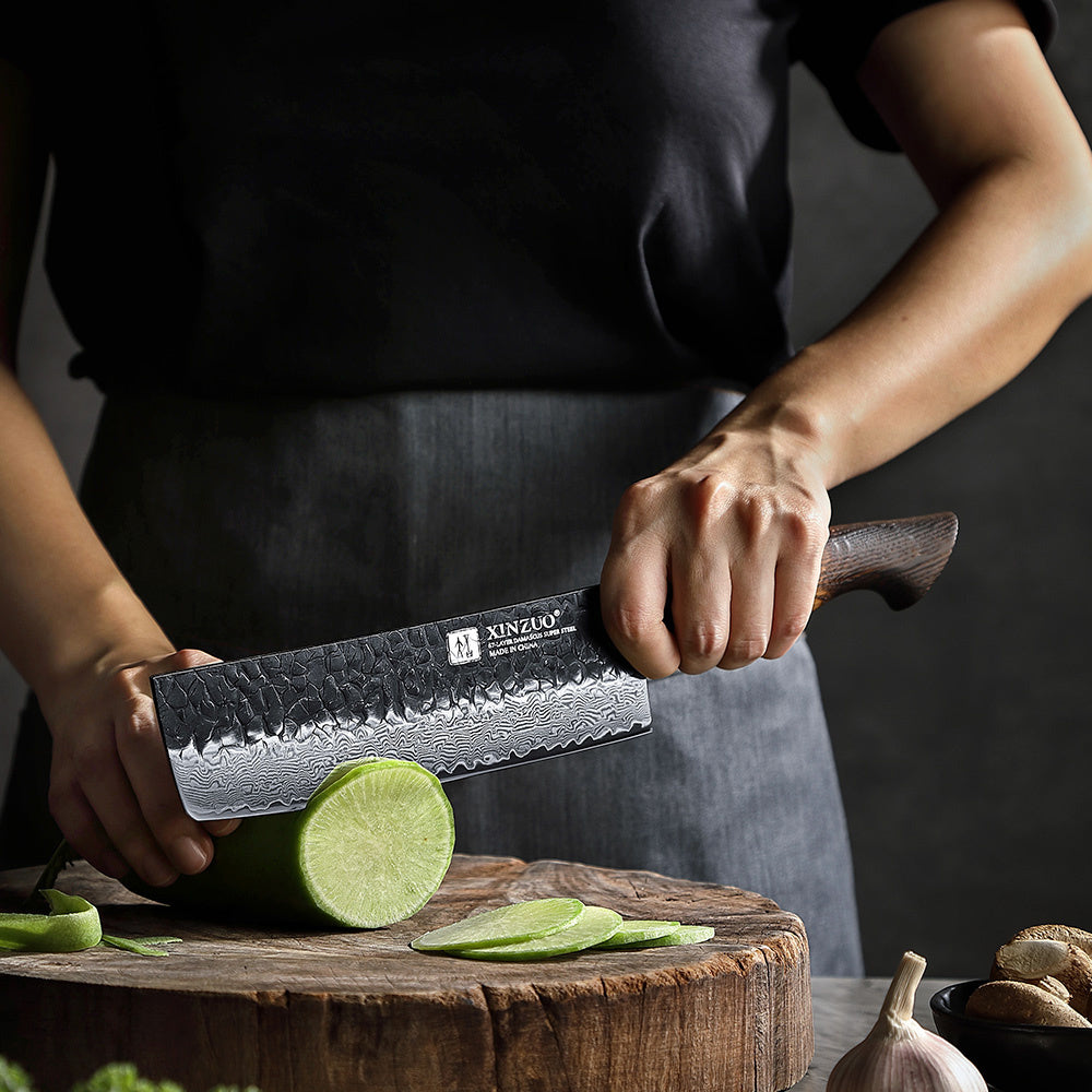 X06 Mo nakiri mes snijdt groene groente