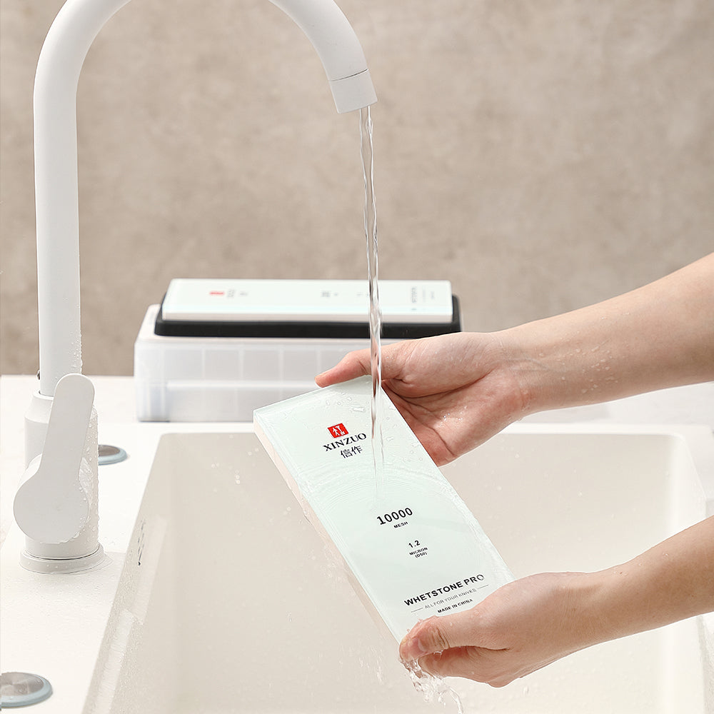 Slijpsteen 3000/10000 luxe set – 20×8 cm