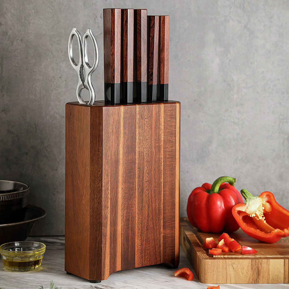 Hezhen PM8S Retro messenset in blok, gesneden paprika&