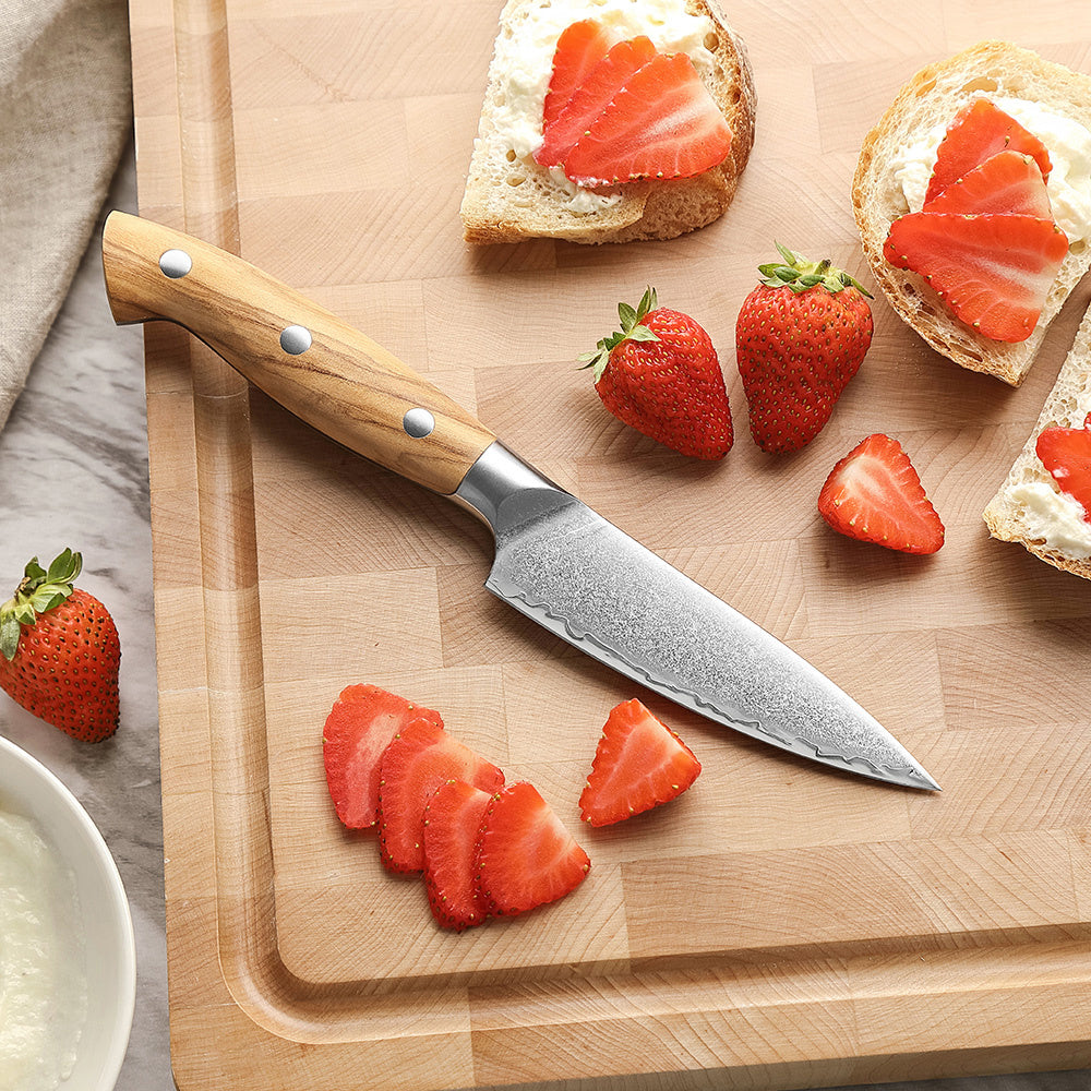 XinZuo X02O Pin schilmes met aardbeien en brood