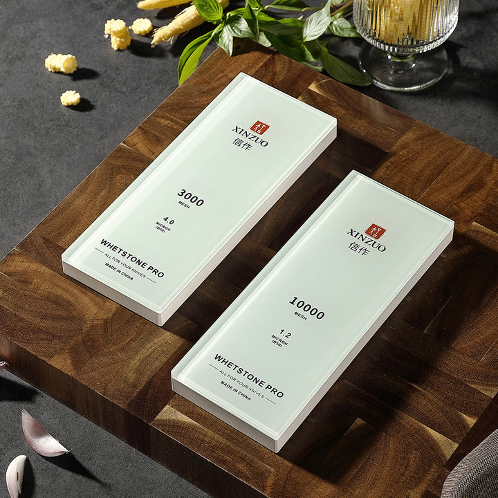 Slijpsteen 3000/10000 luxe set – 20×8 cm