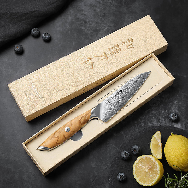 Hezhen X01 Flagship groentemes in de geschenkdoos met citroenen en bessen