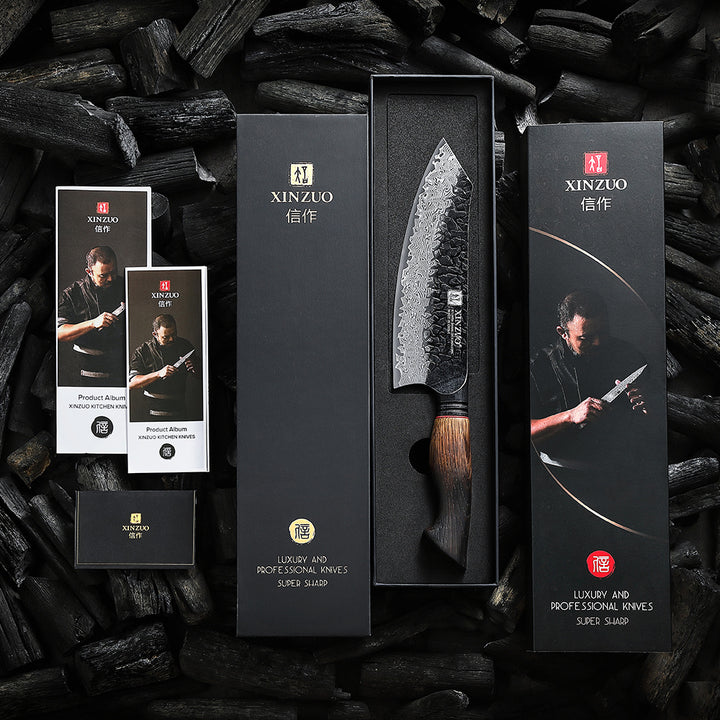 XinZuo X06 Mo santokumes in de geschenkdoos met productinformatie