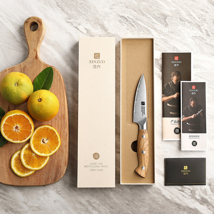 XinZuo X02O Pin schilmes in de geschenkdoos met citrusvruchten