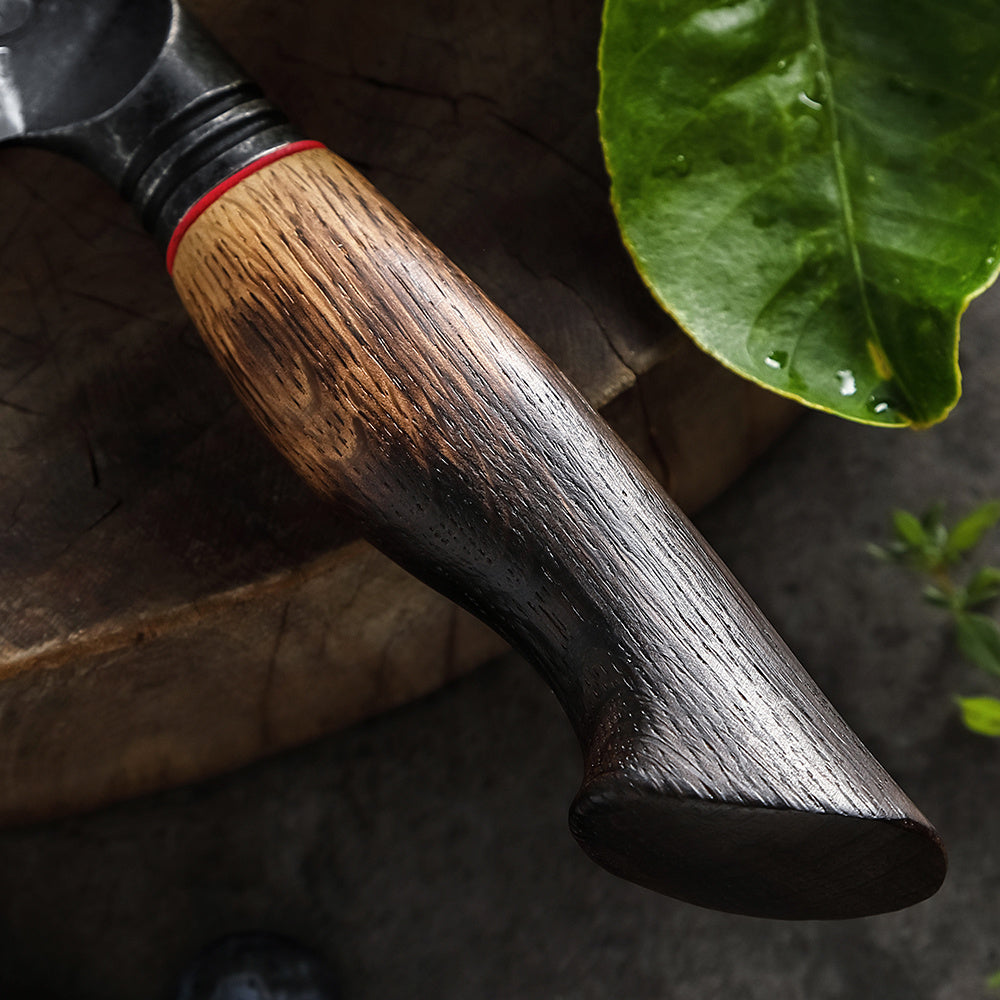 Houten handvat van het XinZuo X06 Mo groentemes