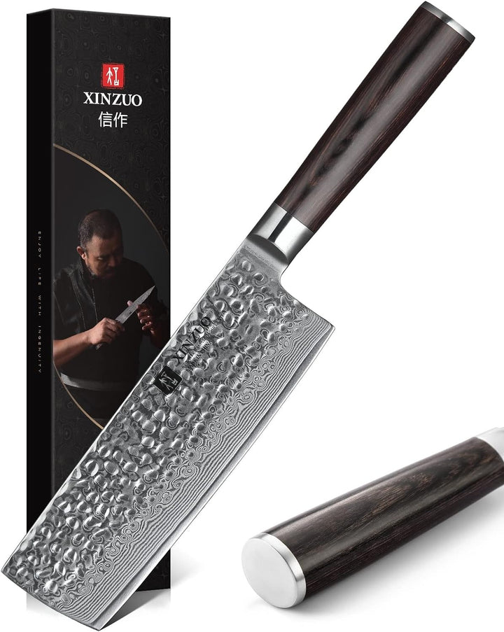 XinZuo B1H He nakiri mes naast de doos