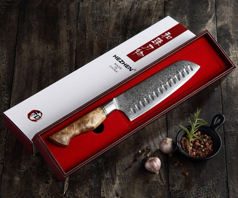 Hezhen B30 Master santokumes in de geschenkdoos