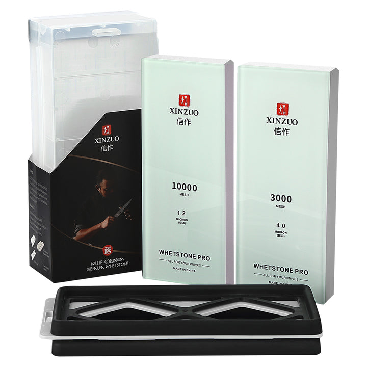 Slijpsteen 3000/10000 luxe set – 20×8 cm