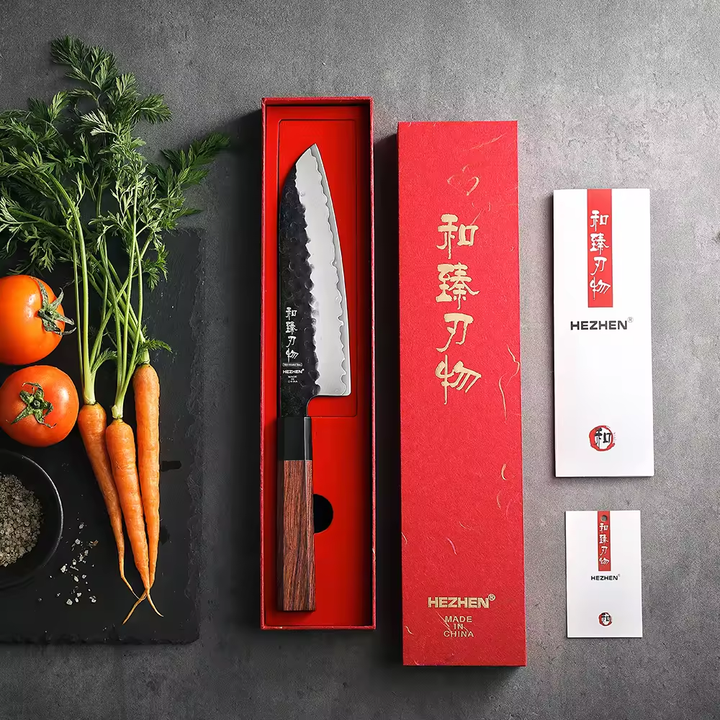 Hezhen PM8S Retro santokumes in rode doos met kaart