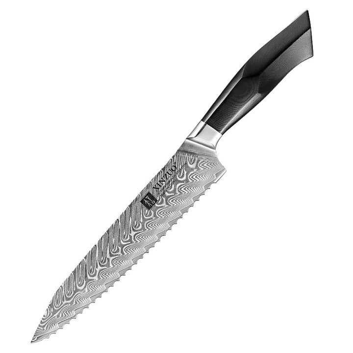XinZuo B32 Feng broodmes met golvende snede en ergonomisch handvat