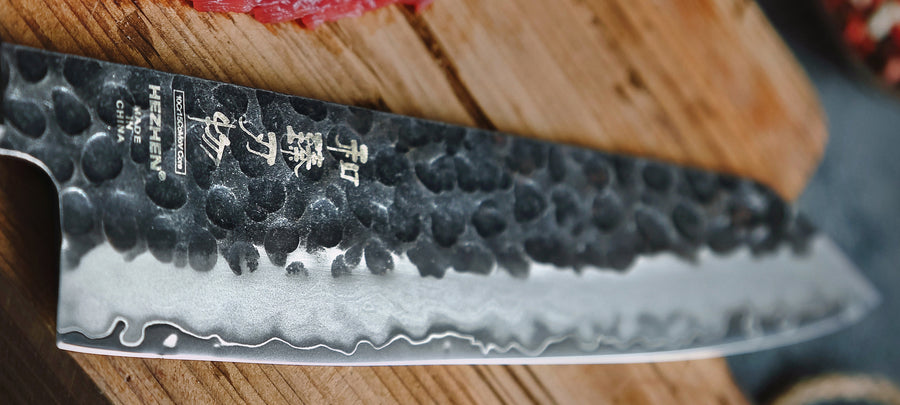 3-laags staal met zwarte stonewash