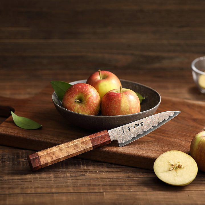 Hezhen X05C Retro schilmes met appels op plank