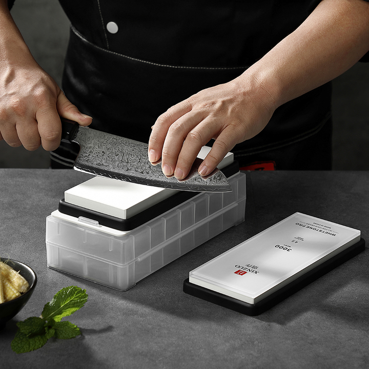 Slijpsteen 3000/10000 luxe set – 20×8 cm