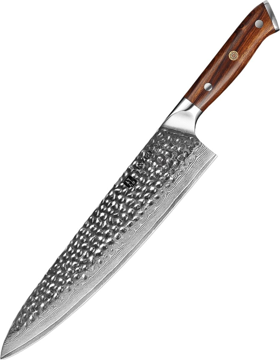 XinZuo B13D Yu koksmes met houten handvat en gesmeed lemmet