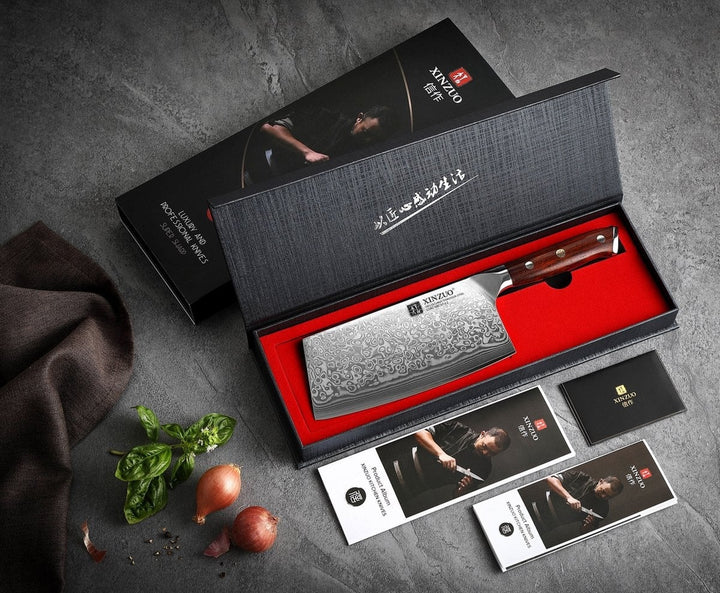 XinZuo B13R Yu cleaver in de geschenkdoos