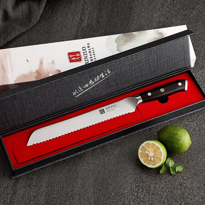 XinZuo B13S Yu broodmes in de geschenkdoos met limoen en munt
