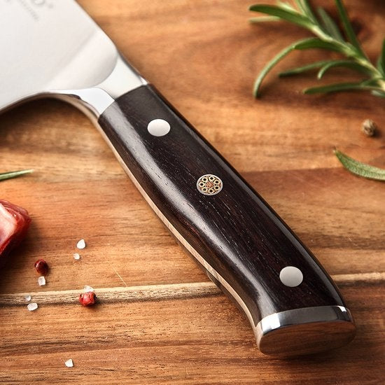 Houten handvat van het XinZuo B13S Yu hakmes