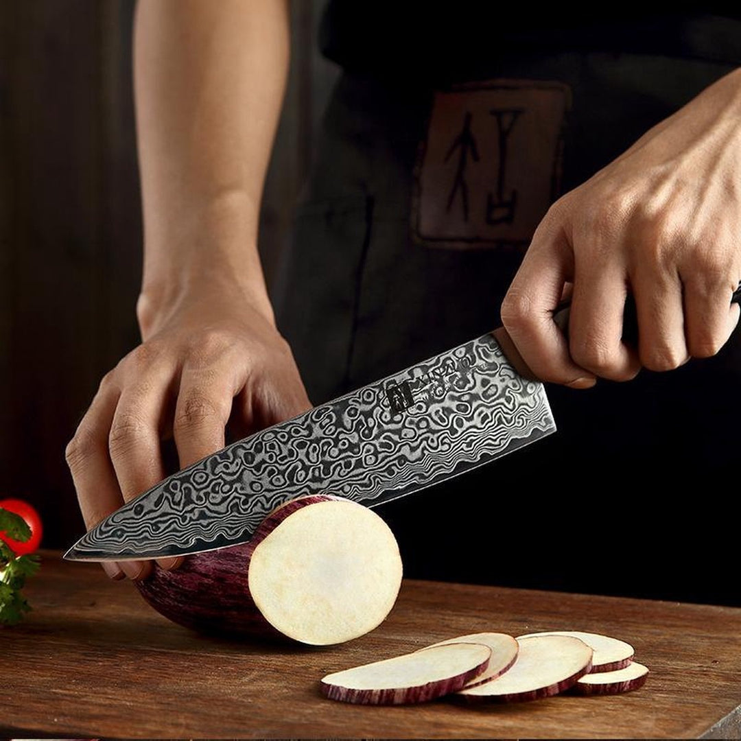 XinZuo B20 Ya koksmes snijdt aubergine