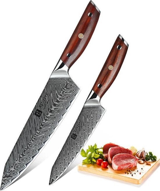 XinZuo B27 Yi messenset met snijplank en ingrediënten
