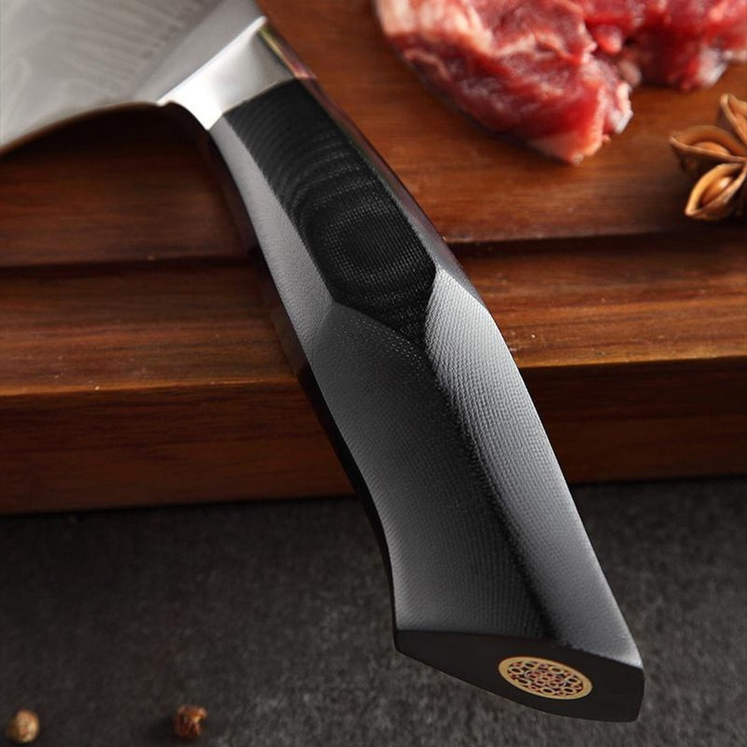 Zwart handvat van het XinZuo B32 Feng cleaver