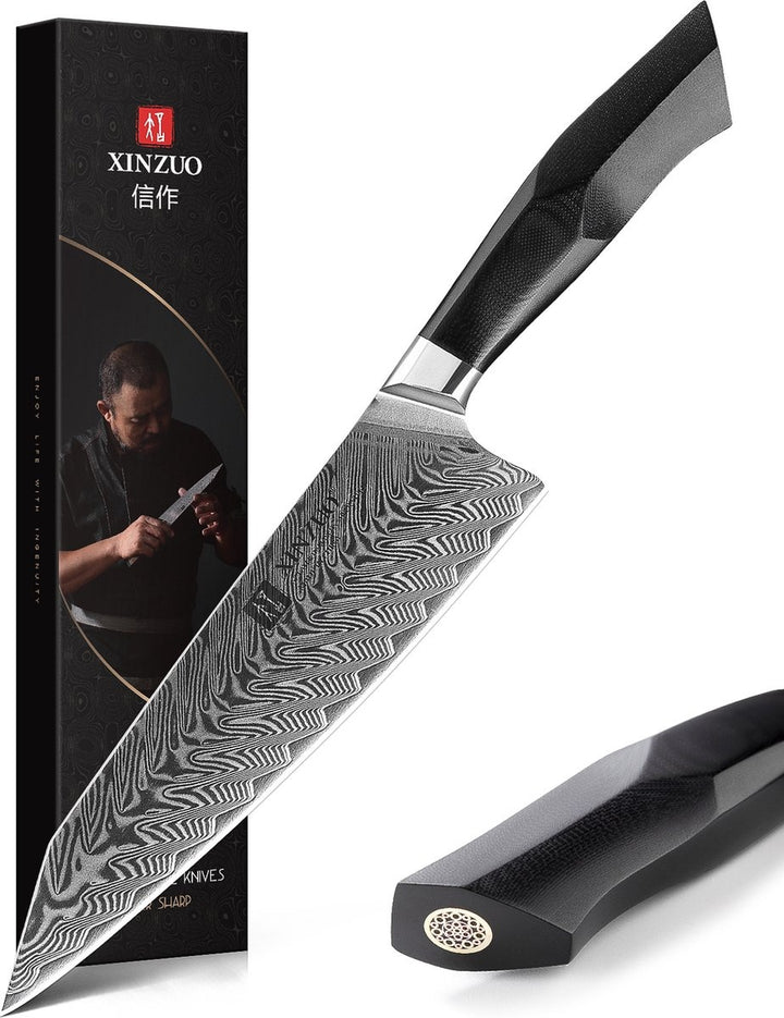 XinZuo B32 Feng koksmes naast de doos