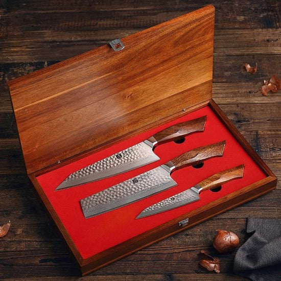XinZuo B32D Feng messenset in de houten geschenkdoos